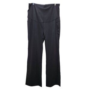 Urbest Womens  Black Flared pregnancy maternity Leggings Pants Size XL